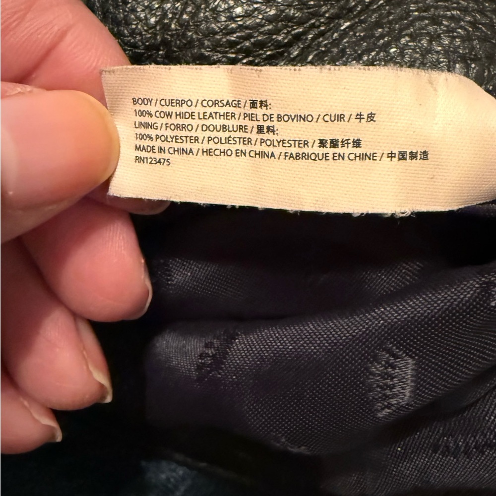 Juicy Couture Black Leather Shoulder Bag - Picture 7 of 7